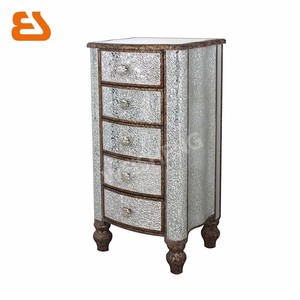 5 cassetto alto crackle finitura <span class=keywords><strong>a</strong></span> <span class=keywords><strong>specchio</strong></span> design <span class=keywords><strong>camera</strong></span> <span class=keywords><strong>da</strong></span> <span class=keywords><strong>letto</strong></span> <span class=keywords><strong>armadio</strong></span> - Product Image 1
