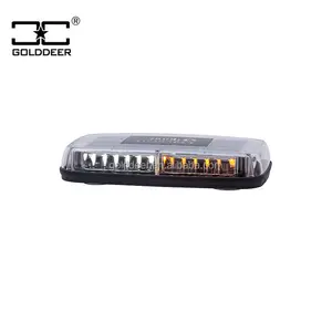 ענבר Gen 3 LED Strobe מיני אזהרת Lightbar פלאש מגנטי בשימוש רכב גג