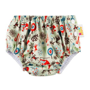 PUL tessuto impermeabile assorbente nuoto pannolino nuoto pannolino pantaloni nuoto pannolini <span class=keywords><strong>per</strong></span> bambini - Product Image 3