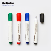 Stylo marqueur tableau blanc rechargeable, fournitures scolaires, gomme à sec