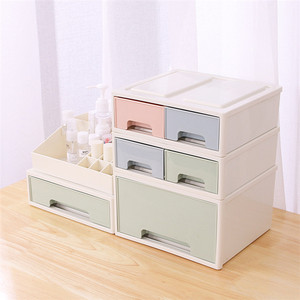 Plastic Stationery Organizer Plastic Plastic Storage Box Factory Price Plastic Stackable Cosmetic Medicinal Stationery Storage Box Organizer With Drawers