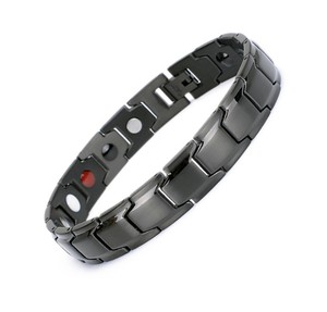 Bracelet magnétique bio japonais en acier inoxydable pour l'équilibre sanguin, idéal pour les anniversaires de mariage – Spécial USA <span class=keywords><strong>RST</strong></span> - Product Image 2