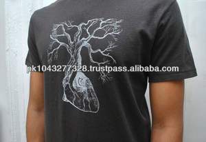 <b>Men's</b> 100% Cotton T-<b>Shirt</b> OEM Service Garment Dyed Technique - Product Image 1