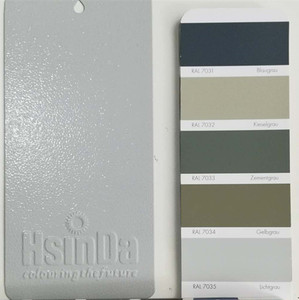 Peinture en poudre époxy à texture froissée grise, revêtement en poudre PB <span class=keywords><strong>Ral</strong></span> <span class=keywords><strong>7035</strong></span> - Product Image 2
