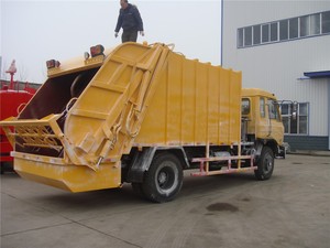 170hp <strong>Dongfeng</strong> 10m3 Rear Load Garbage <strong>Compactor</strong> Truck - Product Image 4