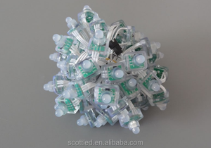 高品質電子広告用12V <span class=keywords><strong>LED</strong></span>ピクセルモジュール スクエアタイプ ノードストリングライト 防水IP68 フルカラー WS2811 - Product Image 2