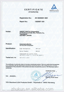 <span class=keywords><strong>Compresseur</strong></span> d'air silencieux sans huile de type piston Iwata de 7,5 kW à prix d'usine à vendre - Product Image 5