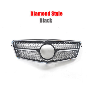Grille de calandre avant ABS pour Mercedes Benz <span class=keywords><strong>W212</strong></span> Classe E <span class=keywords><strong>E200</strong></span> E250 E350 AMG 2010-2013, cadre de grille de course pour pare-chocs - Product Image 5