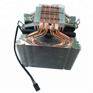 Nhà máy phổ <span class=keywords><strong>Cooler</strong></span> <span class=keywords><strong>Fan</strong></span> tản nhiệt điện nhôm vây 4 đồng heatpipe không khí cho ổ cắm AMD Intel CPU Bộ vi xử lý ổ cắm - Product Image 2