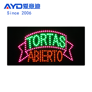 Độ sáng cao Blink quảng cáo tacos cửa hàng LED dấu hiệu mở - Product Image 3