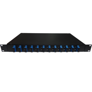 Panel de Conexiones de <span class=keywords><strong>Fibra</strong></span> Óptica de 1U y 19 Pulgadas, 12 Núcleos, Adaptador LC SC, Montaje en Rack ODF, <span class=keywords><strong>sin</strong></span> Adaptador - Product Image 2