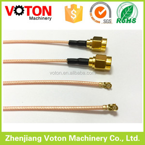 RF สายจัมเปอร์ SMA MALE TO u.fl สายผมเปียประกอบสายเคเบิล RG178 - Product Image 4