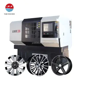 Sửa chữa bánh xe trên máy tiện sharjah melbour công cụ cnc lathe cắt kim cương refurbish vành