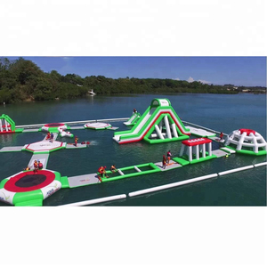 Inflatable commercial water park from slideshow Resort for adults in the Lake Sea - Product Image 1