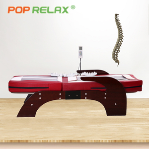 Hersteller S-form chiropraktik jade-rolle massagegerät elektrische thermische Wirbelsäule master Serajem V3 V4 infrarot massage bett tisch - Product Image 4