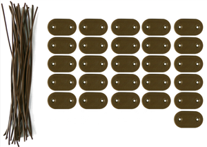 Canisse écologique double face avec assemblage facile PVC <span class=keywords><strong>Gris</strong></span> <span class=keywords><strong>Perle</strong></span> Cadre en bois traité sous pression - Product Image 5