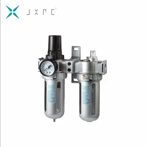 ชุดFRLเครื่องกรองอากาศบริการหน่วยPneumatic Filter Regulator