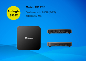 Fábrica al por mayor tv set top box <span class=keywords><strong>2</strong></span> gb ram tv box android 6.0 kodi tx5 pro - Product Image 2
