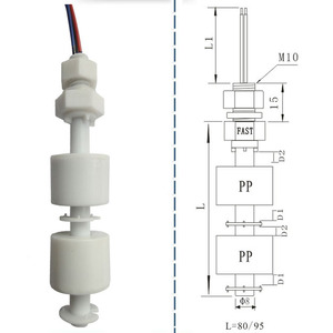 Factory Supply <strong>Float</strong> Switch Water <strong>Level</strong> Controller / Liquid <strong>Level</strong> <strong>Float</strong> <strong>Sensor</strong> for Water Tank - Product Image 2