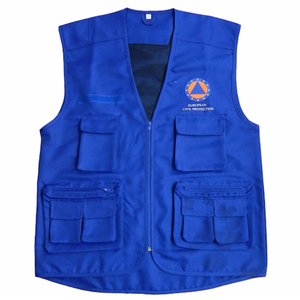 Gilet esterno Multi tasca funzionale strumento di tiro da arrampicata giornalista pescatore fotografia uomini Cargo gilet da lavoro