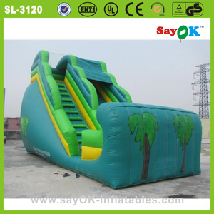 Advertising inflatable giant slideshow <span class=keywords><strong>intex</strong></span> inflatable swimming pool with slideshow's inflatable water slide - Product Image 1