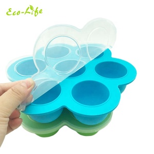 Egg Bites Mold for <strong>Pressure</strong> <strong>Cooker</strong> Accessories Baby Silicone Food Container with Soft Lid - Product Image 2