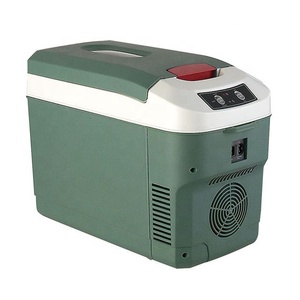नई 10L छोटे कार पोर्टेबल फ्रिज डीसी 12V फ्रिज