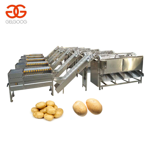 Macchina per la Classificazione delle <span class=keywords><strong>Patate</strong></span> <span class=keywords><strong>in</strong></span> <span class=keywords><strong>Acciaio</strong></span> Inox, Selezionatrice per Dimensioni di <span class=keywords><strong>Patate</strong></span> e Cipolle - Product Image 3
