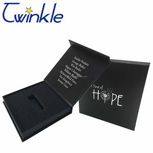 Preta feita sob encomenda da Impressão do Cartão de Papel <span class=keywords><strong>USB</strong></span> Flash Drive Caixa De Presente para <span class=keywords><strong>USB</strong></span> - Product Image 2