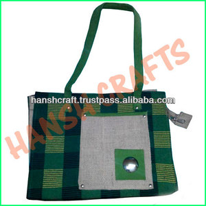 Bolsa de Yute Personalizada, Ecológica, Reutilizable, Natural, para Compras y Uso Diario, Diseño Elegante, Acabado Moderno - Product Image 1