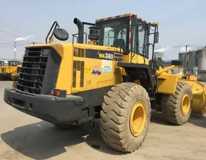 二手komasu wa380装载机，使用payloader，二手前面装载者WA380