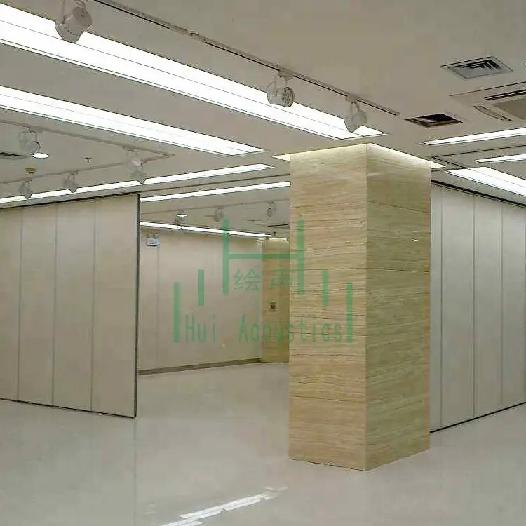 Sound Insulation Partition Wall in Hall Sliding Wall System Hotel Acoustic Movable Partition System