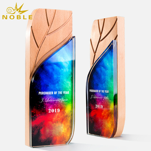 <span class=keywords><strong>2021</strong></span> Prix du trophée en bois de la plaque personnalisée promotionnelle de vente chaude pour les événements - Product Image 4