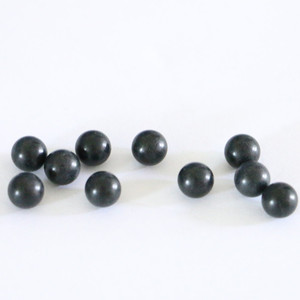 POM solido 4mm 6mm 4.5mm personalizzato nero sfera di plastica