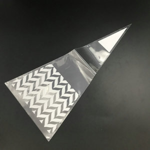 Nhà cung cấp trung quốc bán hàng nóng chất lượng tốt nhất nhựa opp giấy bóng kính túi tam giác hình nón túi <span class=keywords><strong>poly</strong></span> cho bỏng ngô - Product Image 5