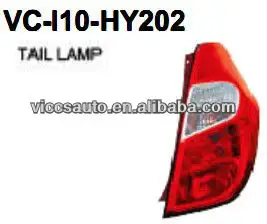 lampada di coda per hyundai i10 nuovo