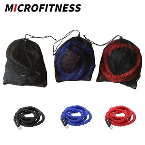 Bandes de résistance couverts à manches en Nylon, 360 degrés, avec harnais d'épaule, ceinture pour les athlétiques, la course, le saut - Product Image 5