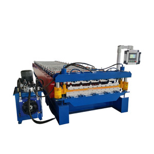 Doppels chichtige Trapezwandpaneel-Rollform maschine - Product Image 3