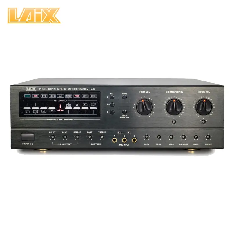 Laix Lx-18 Amp 16 Industrial Amps Price 220 Multi Channel Class B Push Pull audio Amplifier