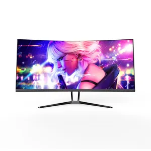 Extra wide viewing angle 35 inch 120hz curved led monitor 4K