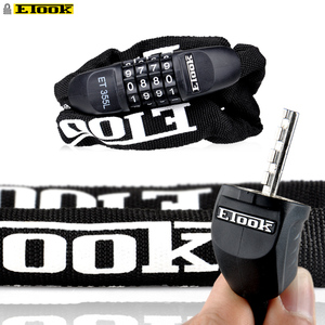 Ebook-candado con código para bicicleta, candado con combinación de contraseña - Product Image 6