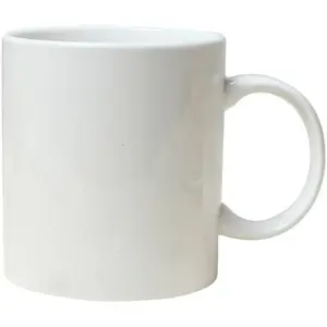 China supplier custom printed 11OZ plain white ceramic mug