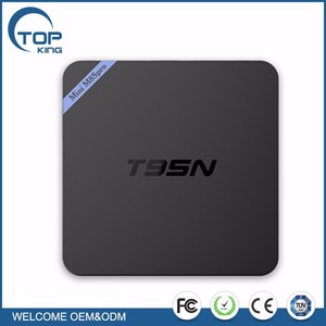Quad Core <span class=keywords><strong>T95N</strong></span> S905X <span class=keywords><strong>Android</strong></span> 6.0 <span class=keywords><strong>TV</strong></span> <span class=keywords><strong>Box</strong></span> 2G 8G Con KODI 16.0 Bluetooth WiFi Barato que M8S MX3 - Product Image 1
