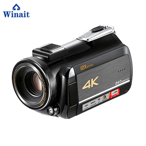 Cámara de vídeo <span class=keywords><strong>digital</strong></span> Winait profesional 4K con pantalla táctil de 3,0 pulgadas/WiFi/<span class=keywords><strong>zoom</strong></span> óptico de 12x/<span class=keywords><strong>zoom</strong></span> <span class=keywords><strong>digital</strong></span> de <span class=keywords><strong>100x</strong></span>/soporte máximo de 128GB - Product Image 4