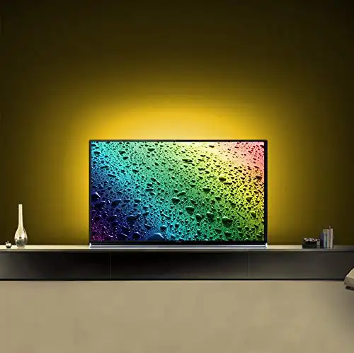LED TV Backlight Kit 6.6ft RGB USB Powered Light Strip mit RF Remote 16 Colors für Home Theater Decoration