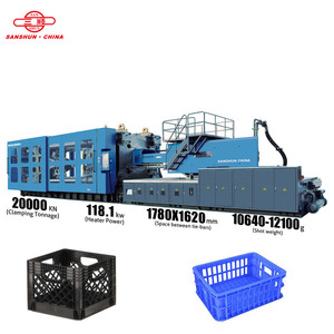 Máy Ép Phun Tự Động Hoàn Toàn 2000Ton Thiết Bị Sản Xuất Hộp Nhựa - Product Image 1