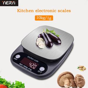 패션 디자인 스테인레스 스틸 10kg/1g 디지털 주방 규모 - Product Image 3