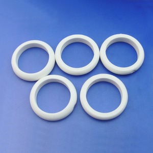 Zirconia Ceramic Ring Resistant Industrial White Zirconia Ceramic Ring