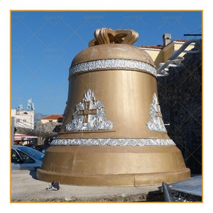 Grande Campana Religiosa da Chiesa in Bronzo da Appendere in Vendita - Product Image 6