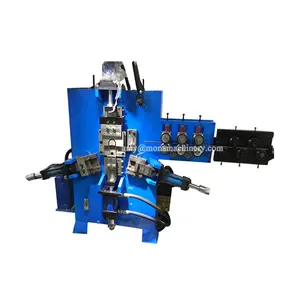 Metal steel wire rod buckle machine for D shape |V shape / copper buckle machine